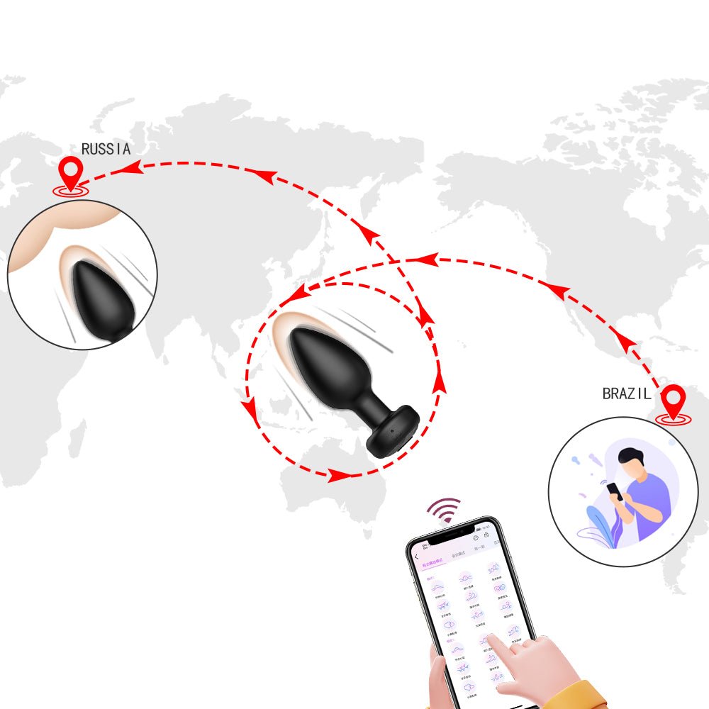 High Quality APP Smart Wireless Butt Plug - Lovetoys wholesales shop