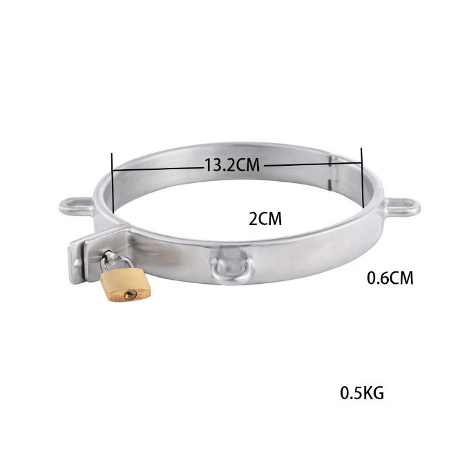 Iron Locking Collar - Lovetoys wholesales shop
