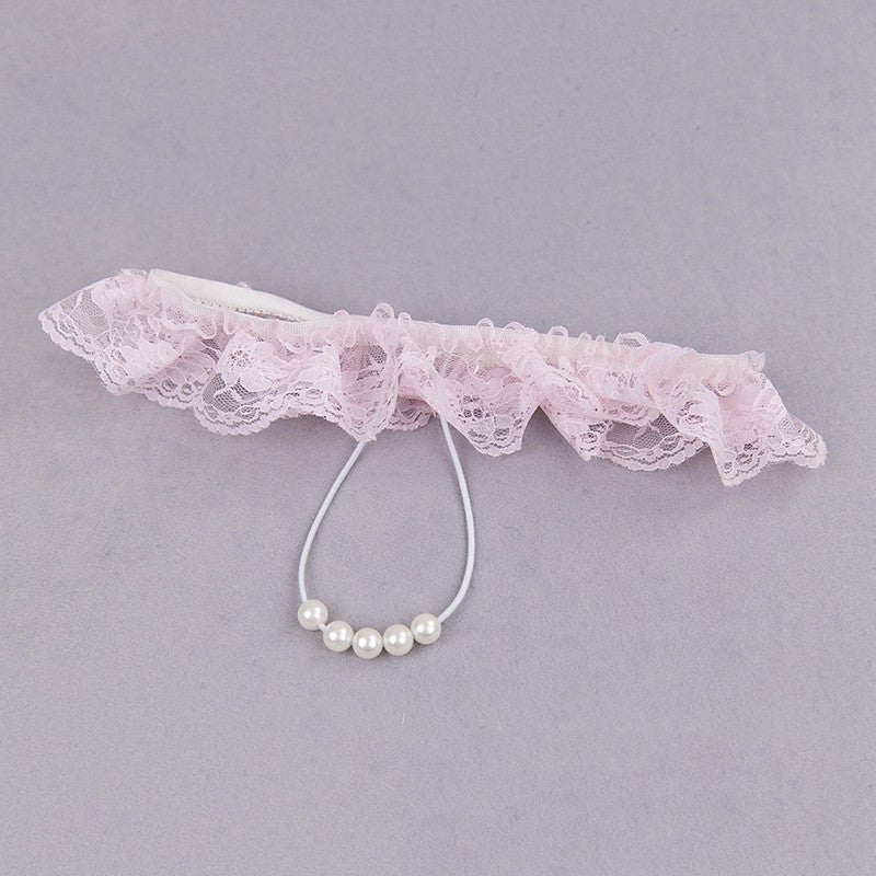 Lace Pearl Female Sexy Pantie - Lovetoys wholesales shop