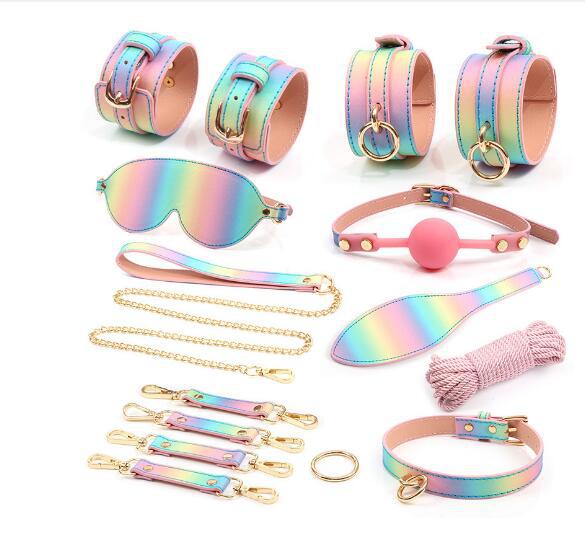 Laser Color BDSM Neck Collar - Lovetoys wholesales shop
