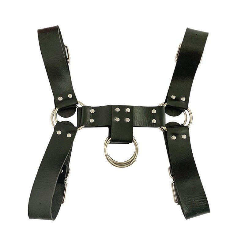 Leather Upper Male Body Harness - Lovetoys wholesales shop