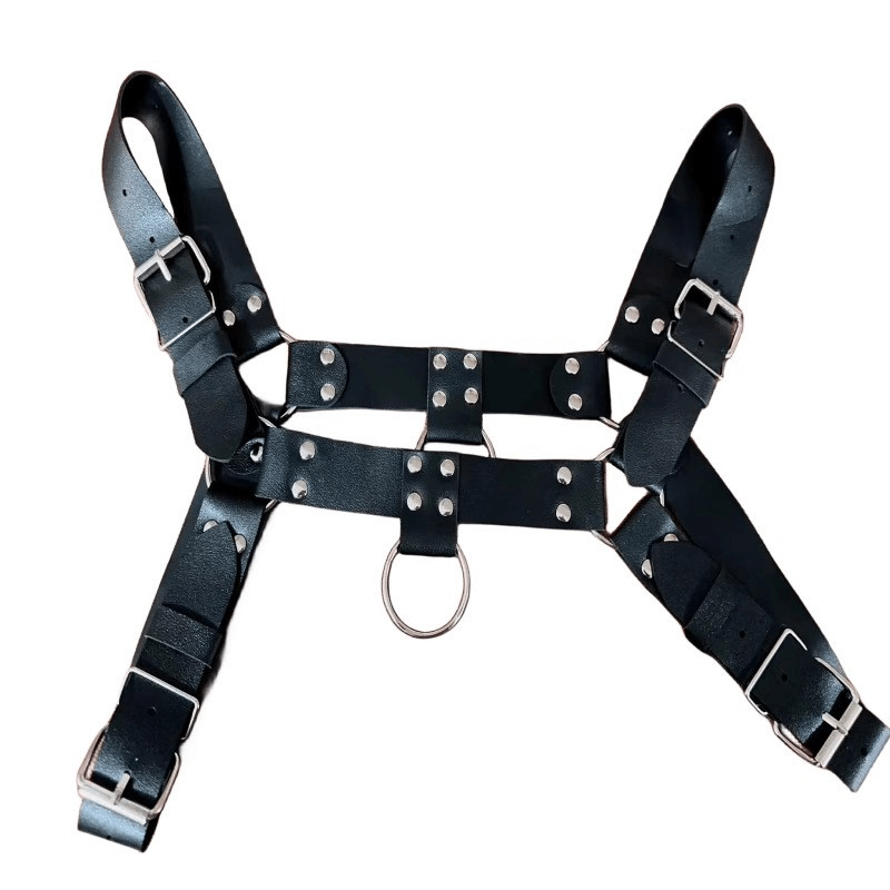 Leather Upper Male Body Harness - Lovetoys wholesales shop