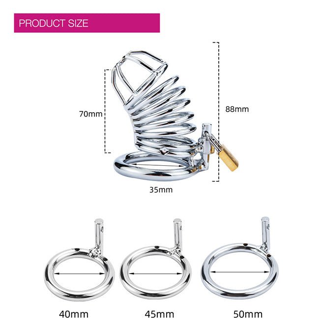 Male Chastity Bird Cage - Lovetoys wholesales shop