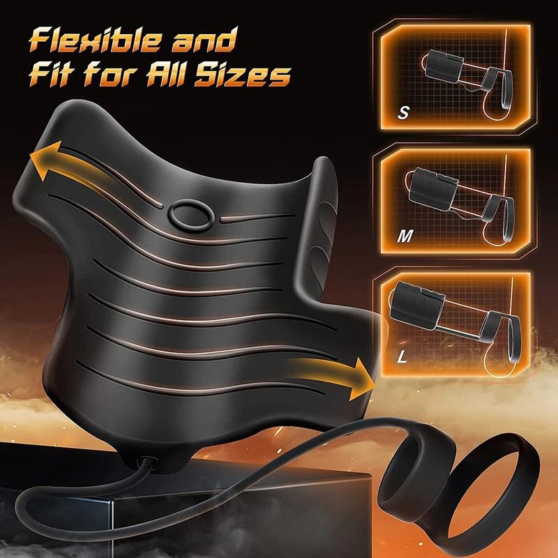 Male Silicone Aircraft Vibrator Masturbation Cup Training Stimulator Male Sex Toys - Lovetoys wholesales shop