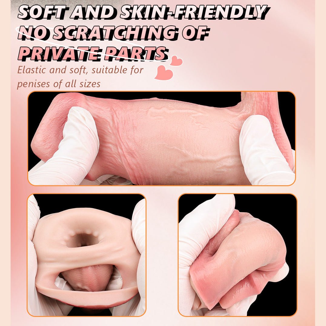 man sex toys simulation open penis sleeve - Lovetoys wholesales shop