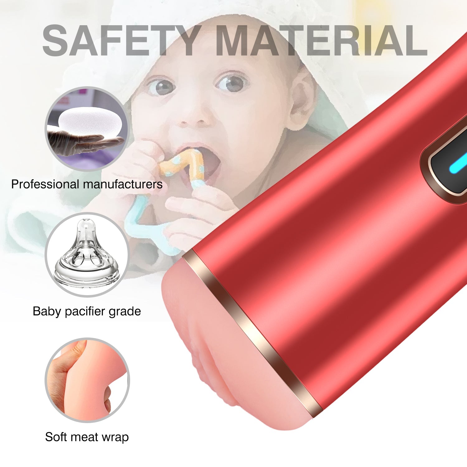 Masturbation Cup Luxe Pocket Pussy Masturbator - Lovetoys wholesales shop