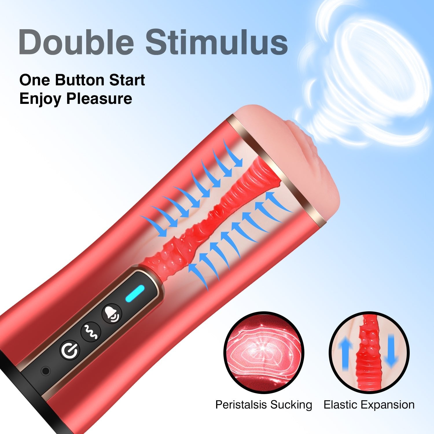 Masturbation Cup Luxe Pocket Pussy Masturbator - Lovetoys wholesales shop