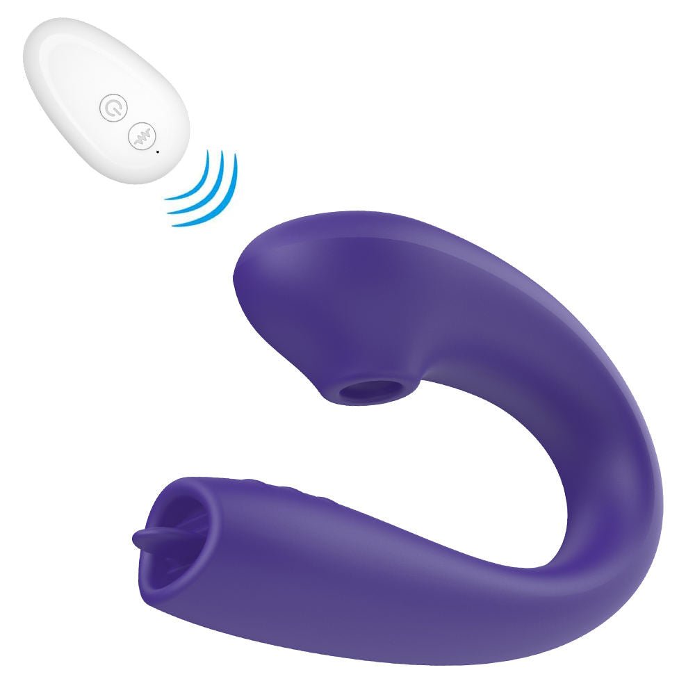 Masturbator Clitoral Massager G - Spot Stimulator Sex Toy Licking Tongue Vibrator - Lovetoys wholesales shop