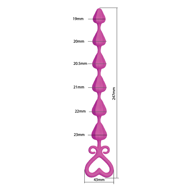 Men and Women Anal Sex Toys Long Anal Sex Butt Plug - Lovetoys wholesales shop