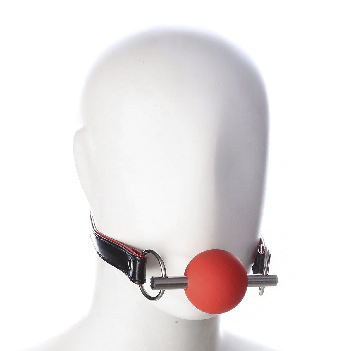 Metal Bar Silicone Ball Gag - Lovetoys wholesales shop