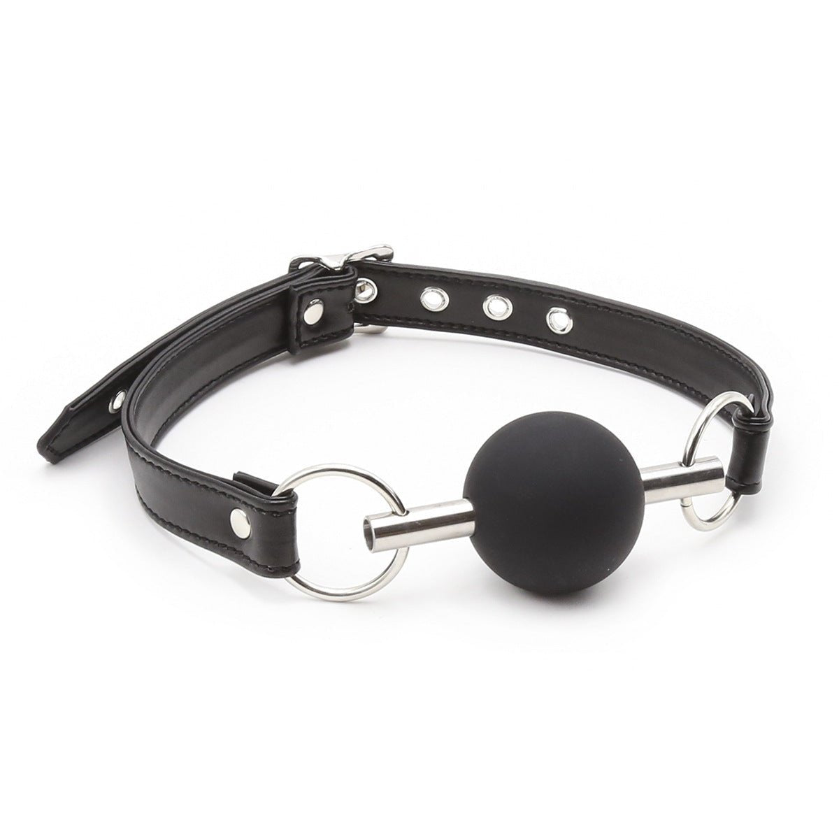 Metal Bar Silicone Ball Gag - Lovetoys wholesales shop