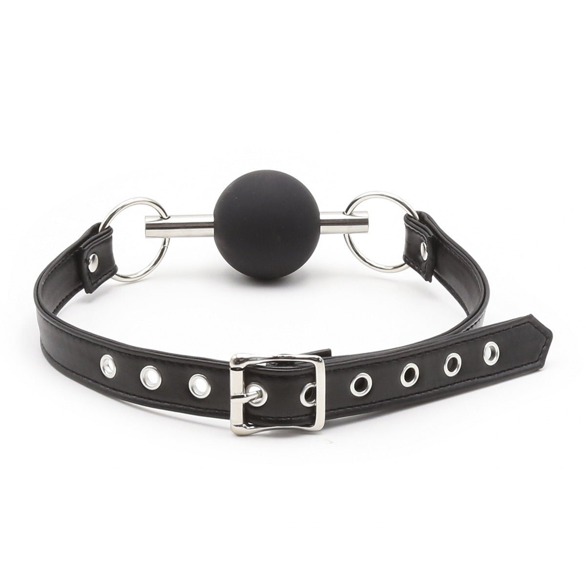 Metal Bar Silicone Ball Gag - Lovetoys wholesales shop