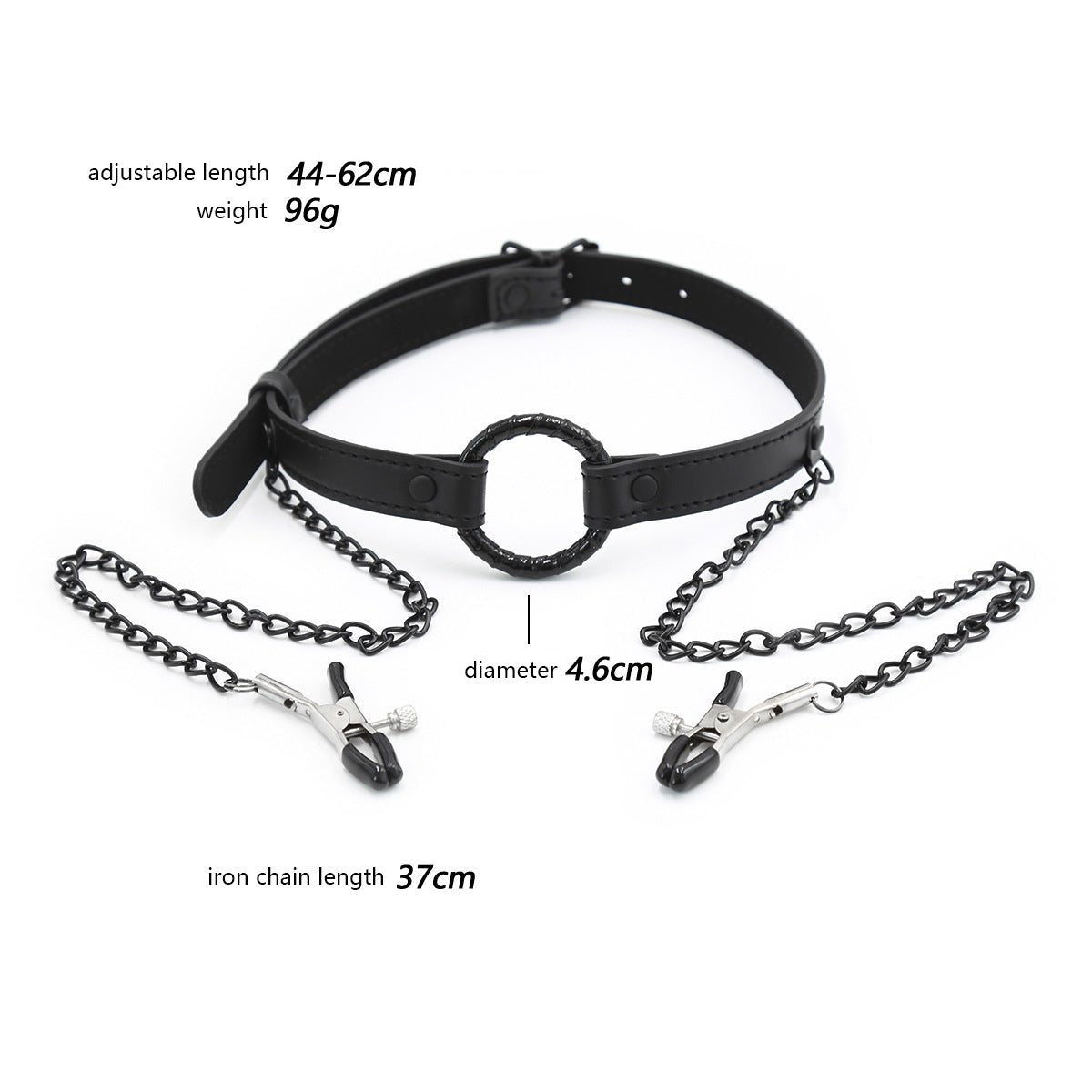 Mouth Open With Nipple Clamp - Lovetoys wholesales shop
