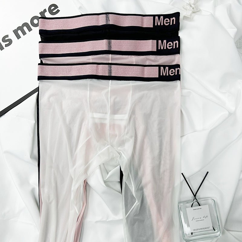 MP2307 Men's Transparent Sports Fitness Leggings - Lovetoys wholesales shop