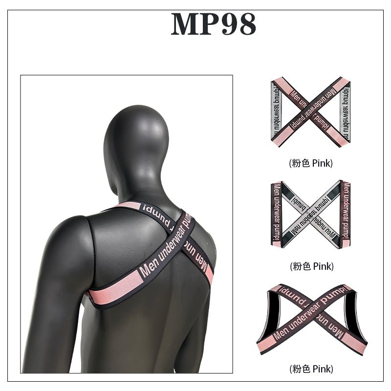 MP98 Men's Underear Nylon shoulder strap - Lovetoys wholesales shop