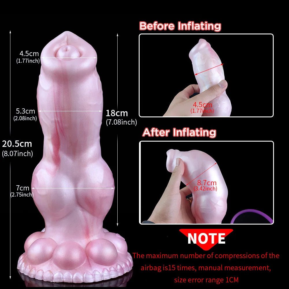 MV - X2507B Growler Inflatable Dog Cock - Lovetoys wholesales shop