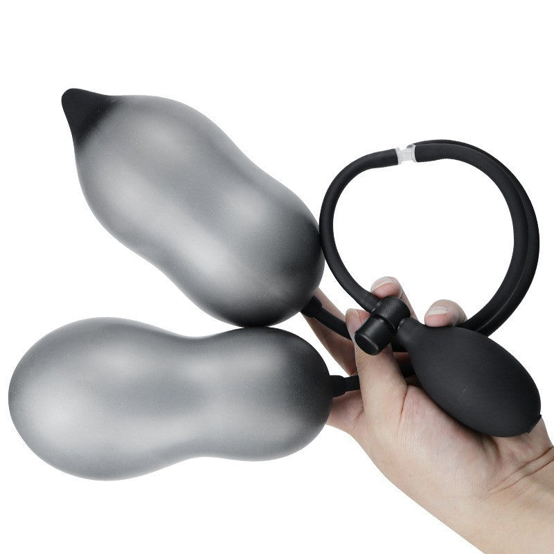 MV - X29069 Double Head Inflatable Silicone Anal Plug - Lovetoys wholesales shop