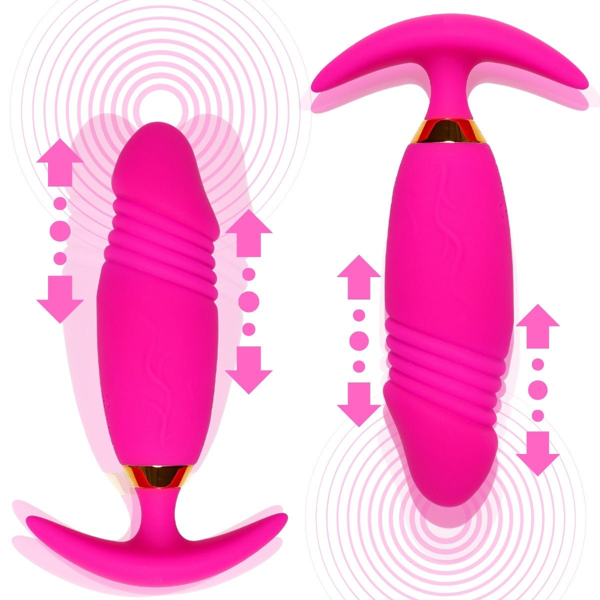 MV - X3246C Wireless remote control anal plug - Lovetoys wholesales shop