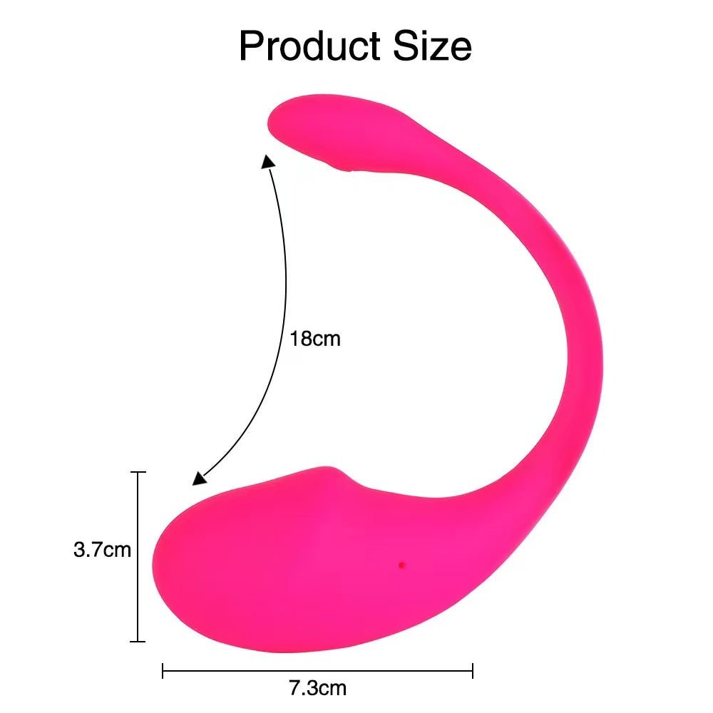 MV - X3249C Tadpole APP Smart Vibration Egg/Color - Rose - Lovetoys wholesales shop