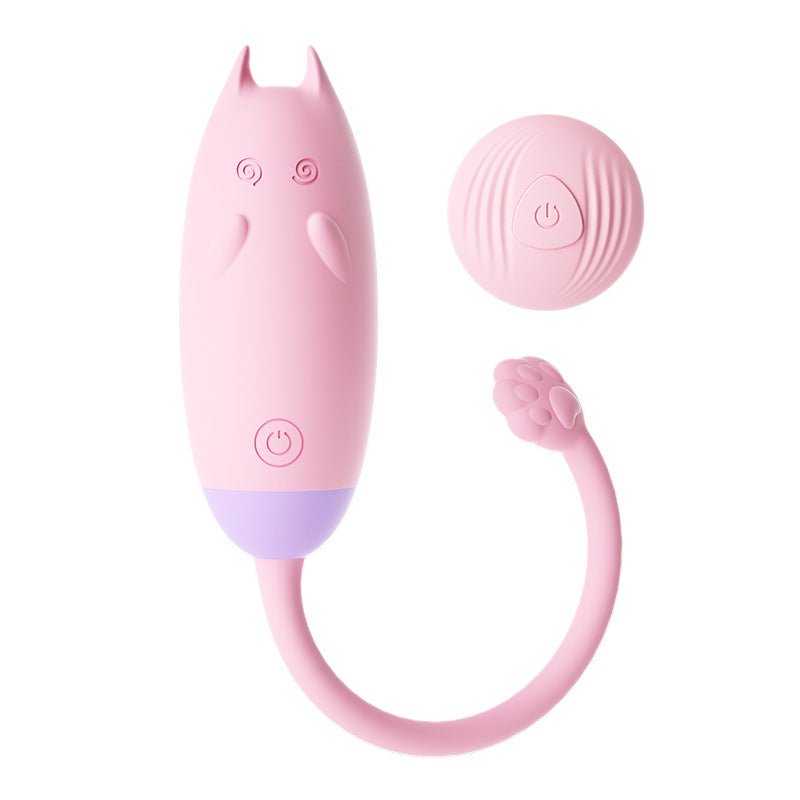 MV - X3251 10 Frequency Vibration Cat Wireless Sex Bullet Vibrator - Purple - Lovetoys wholesales shop