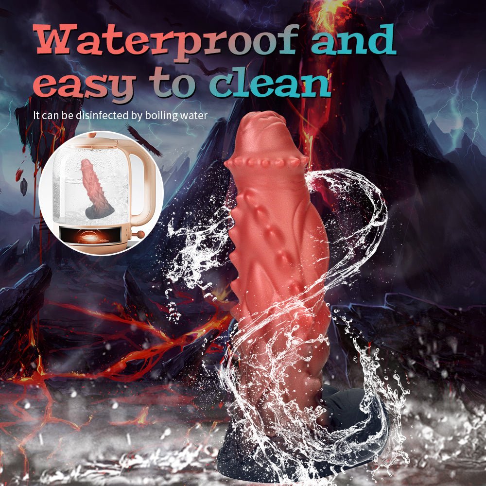 MV - X4283 Muscle Man Fantasy Dragon Realistic Dildo - XXL - Lovetoys wholesales shop