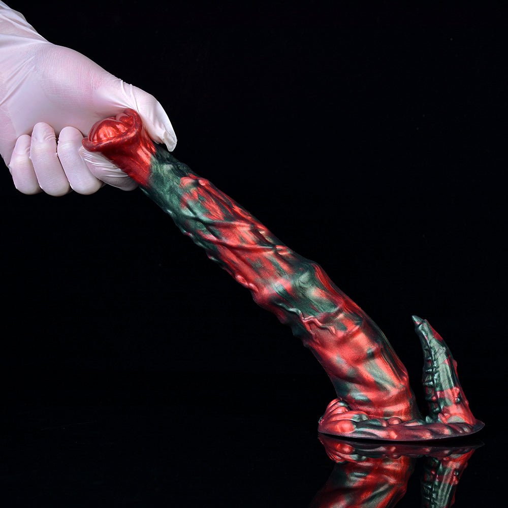 MV - X4785 Red Devils Silicone 9.1" Horse Dick - Lovetoys wholesales shop