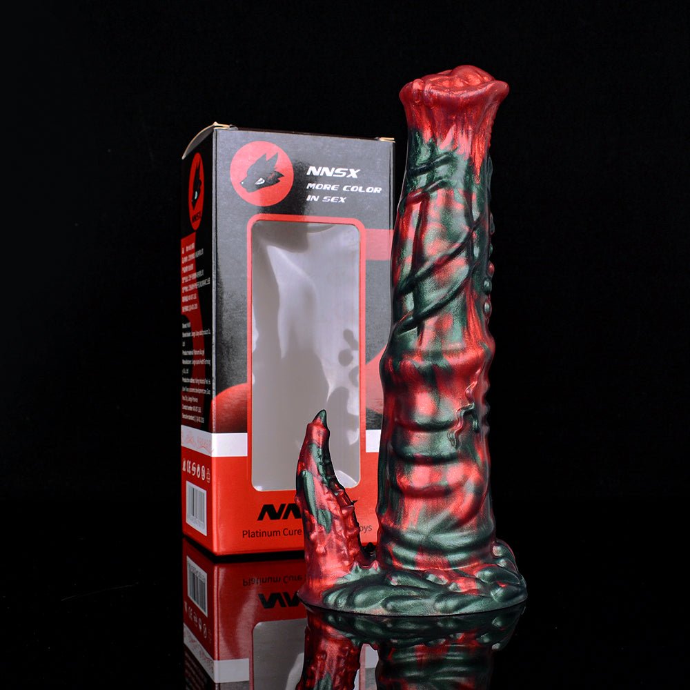 MV - X4785 Red Devils Silicone 9.1" Horse Dick - Lovetoys wholesales shop