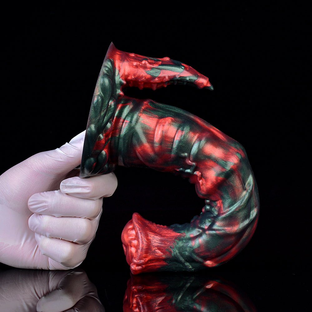 MV - X4785 Red Devils Silicone 9.1" Horse Dick - Lovetoys wholesales shop