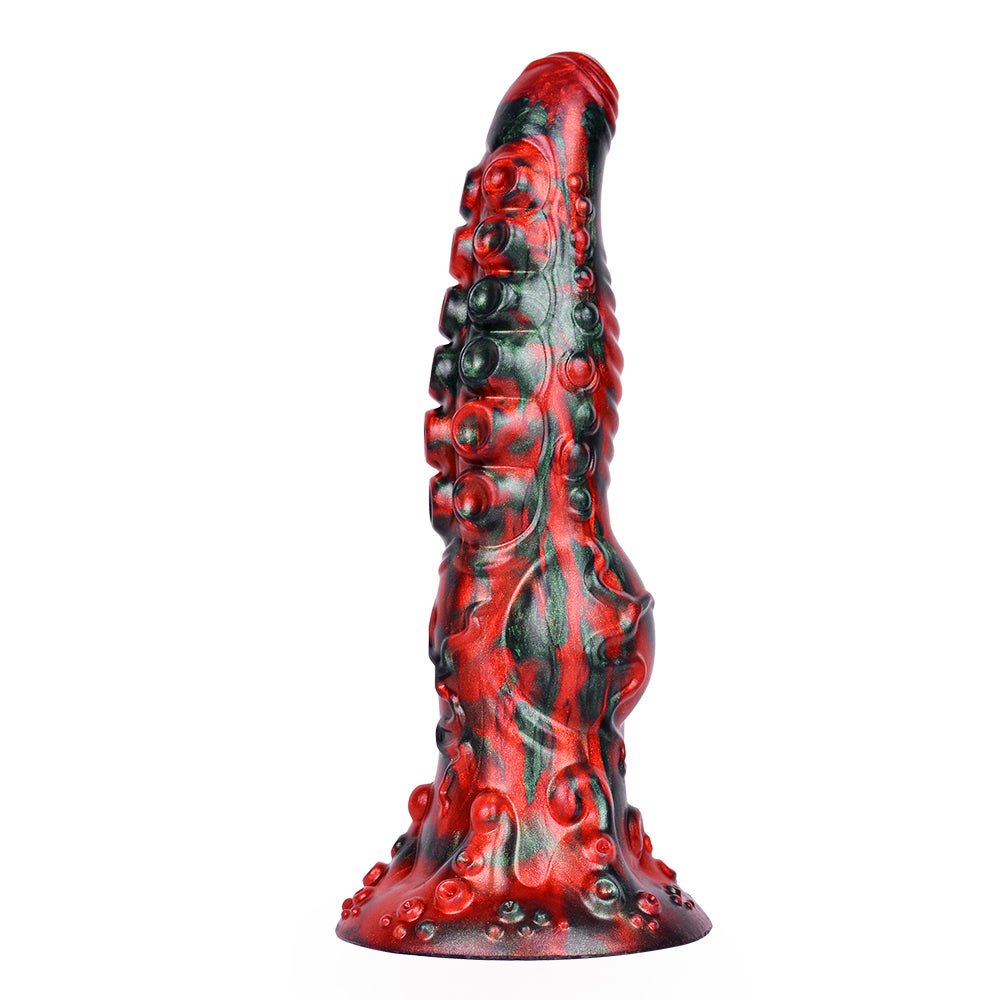 MV - X4790 Red Devils Silicone 9.6" Horse Dick - Lovetoys wholesales shop