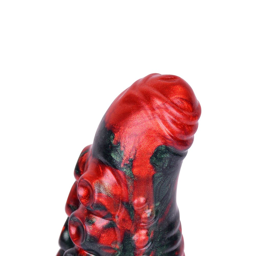MV - X4790 Red Devils Silicone 9.6" Horse Dick - Lovetoys wholesales shop