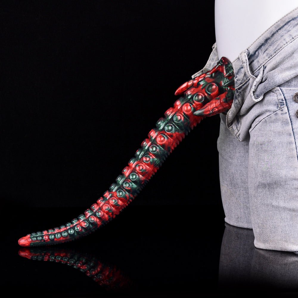 MV - X4794 Red Devils Silicone 17.5" Horse Dick - Lovetoys wholesales shop