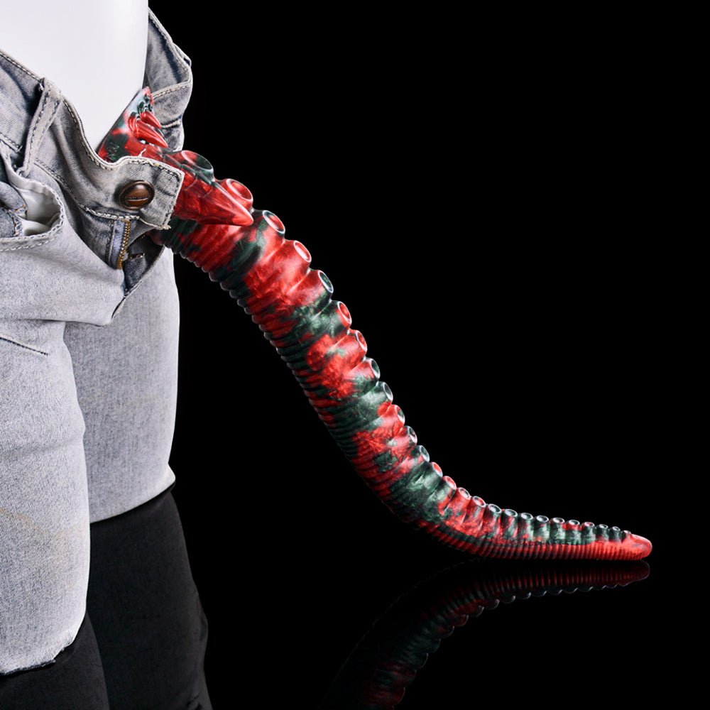 MV - X4794 Red Devils Silicone 17.5" Horse Dick - Lovetoys wholesales shop