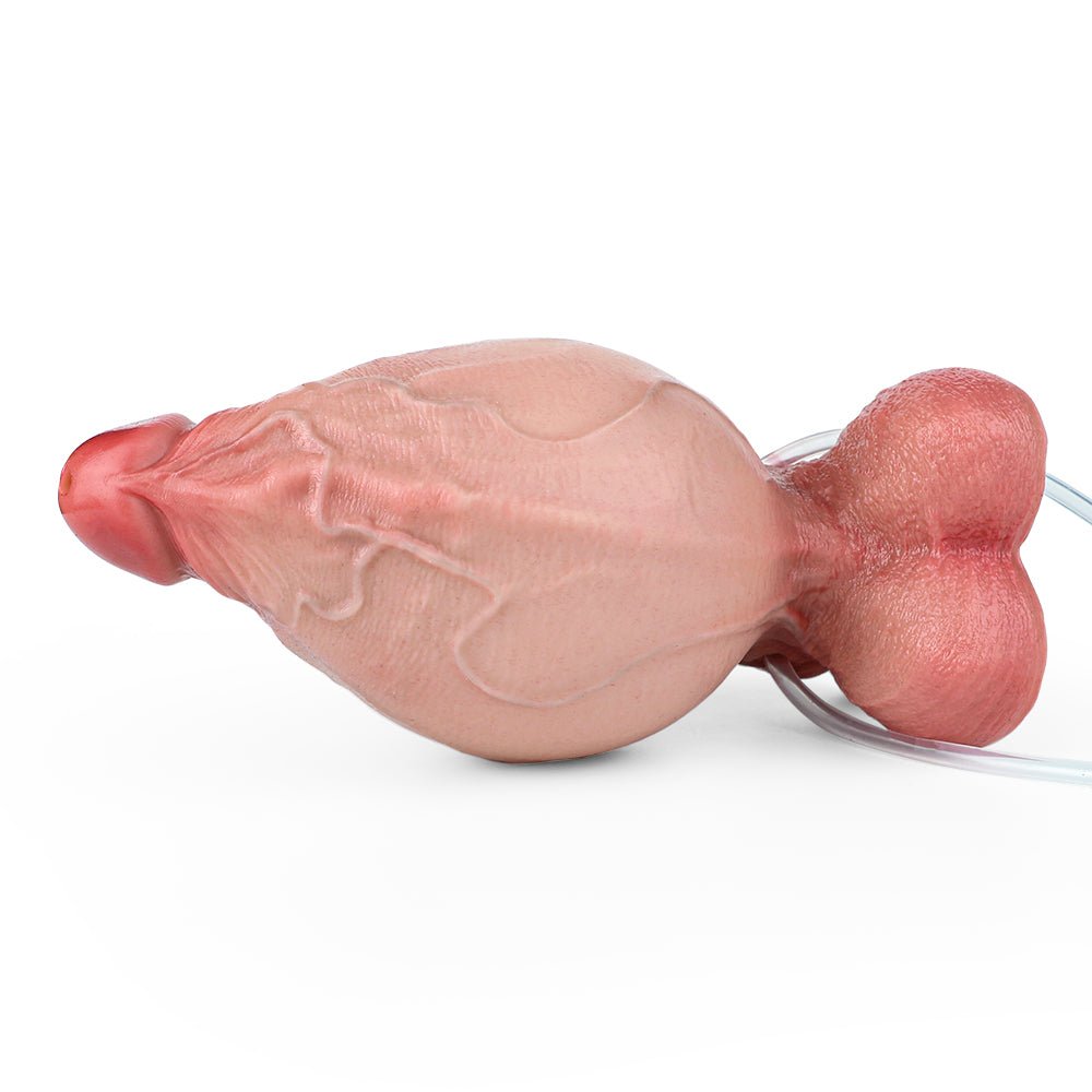 MV - X4853 - SQ Squirting And Inflatable Realistic Dildo - Lovetoys wholesales shop