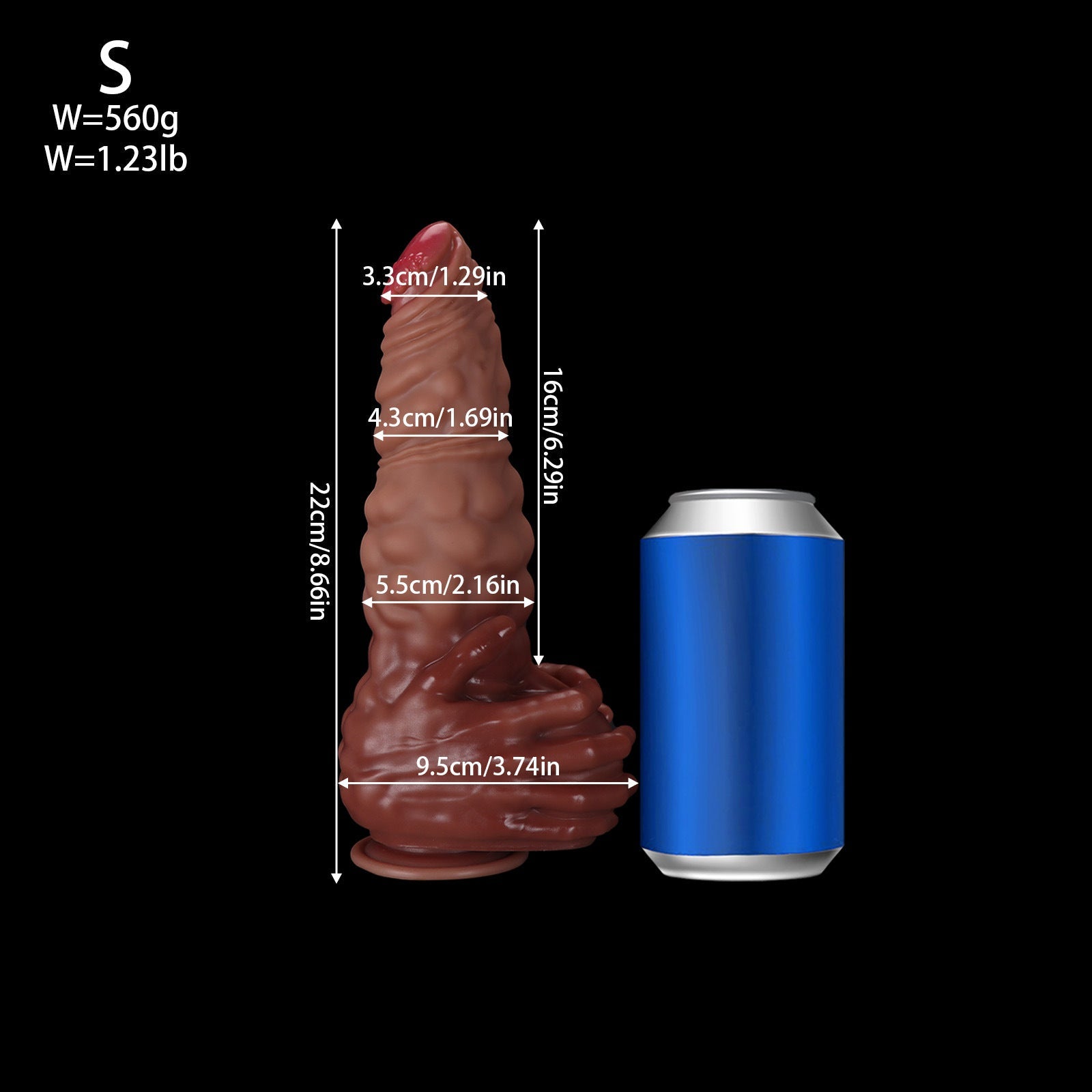 MV - X49010 Spherical Lifelike Dildo - Lovetoys wholesales shop