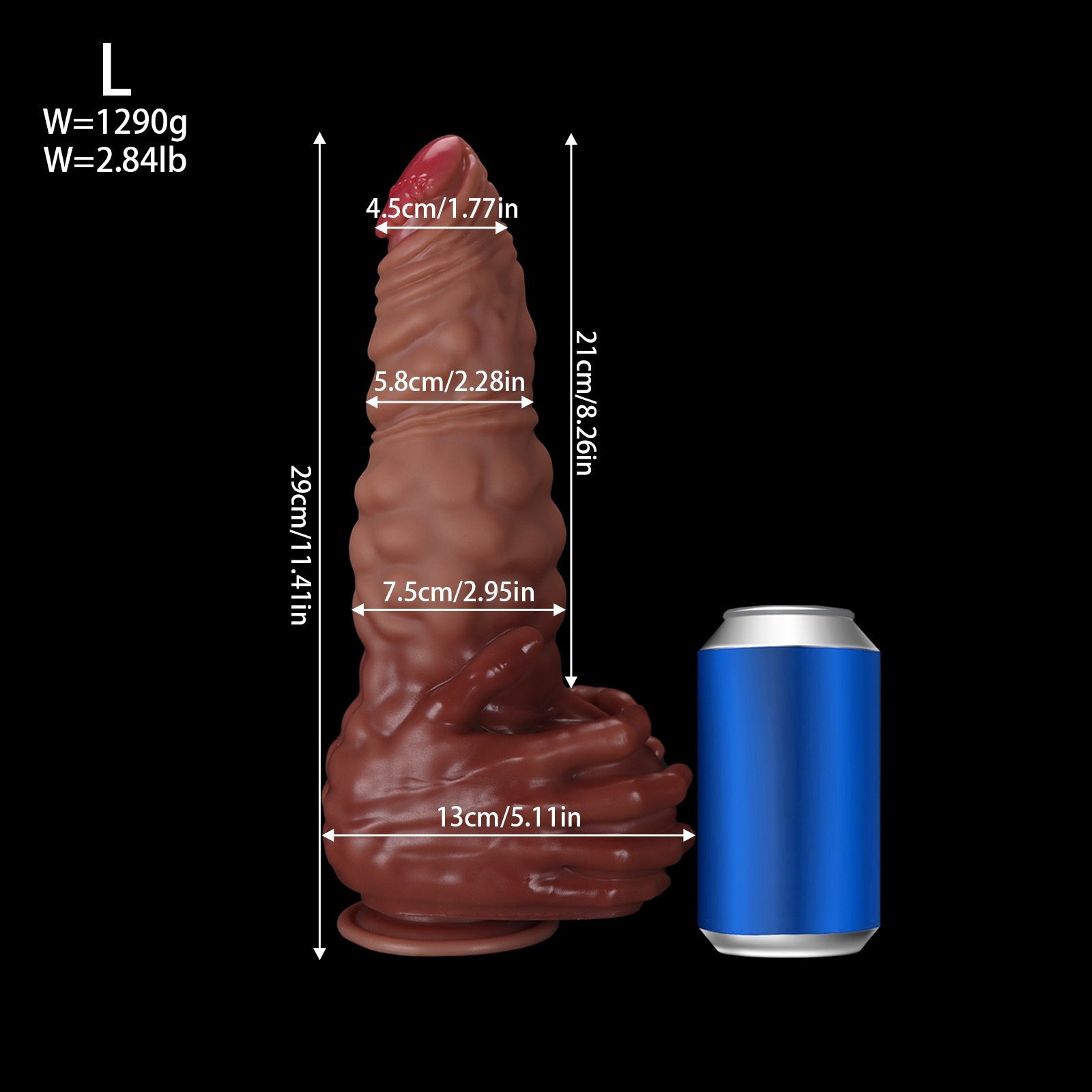 MV - X49010 Spherical Lifelike Dildo - Lovetoys wholesales shop
