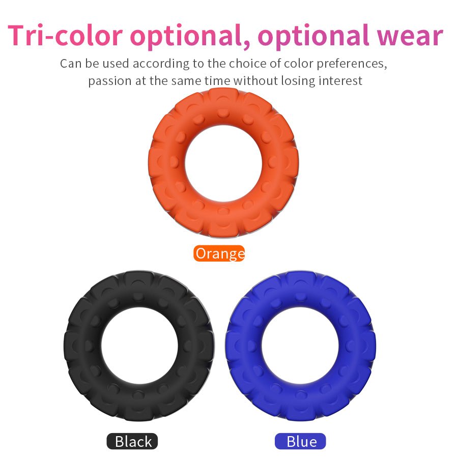 MV - X7045 Tread Ultimate Tire Cock Ring - BALCK - Lovetoys wholesales shop
