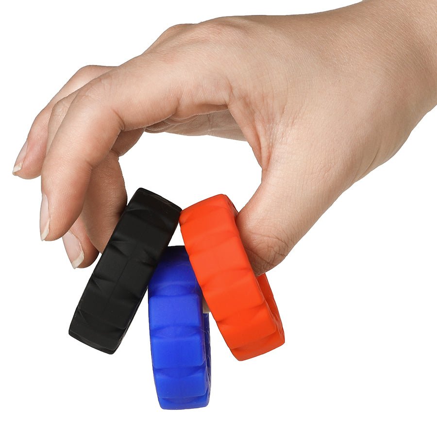 MV - X7045 Tread Ultimate Tire Cock Ring - BALCK - Lovetoys wholesales shop
