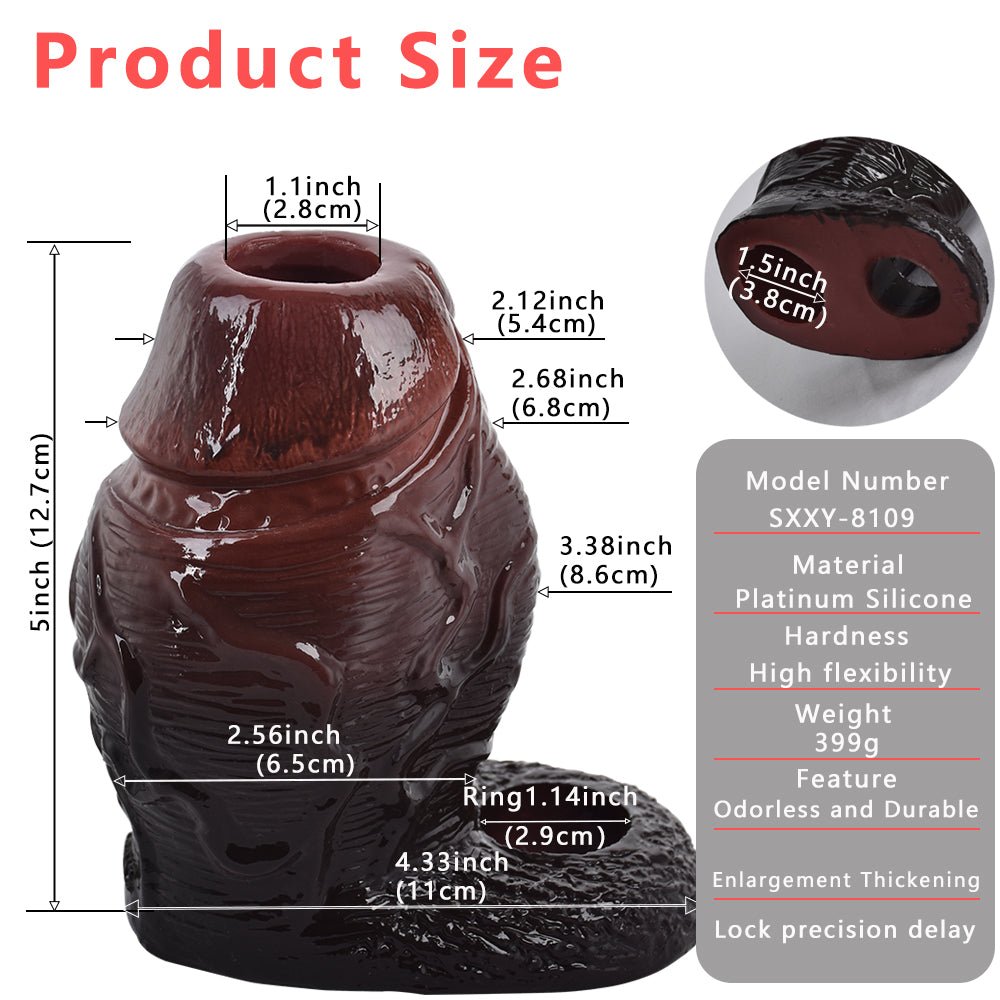 MV - X7076A Huge Realistic Dildo Sleeve - Lovetoys wholesales shop