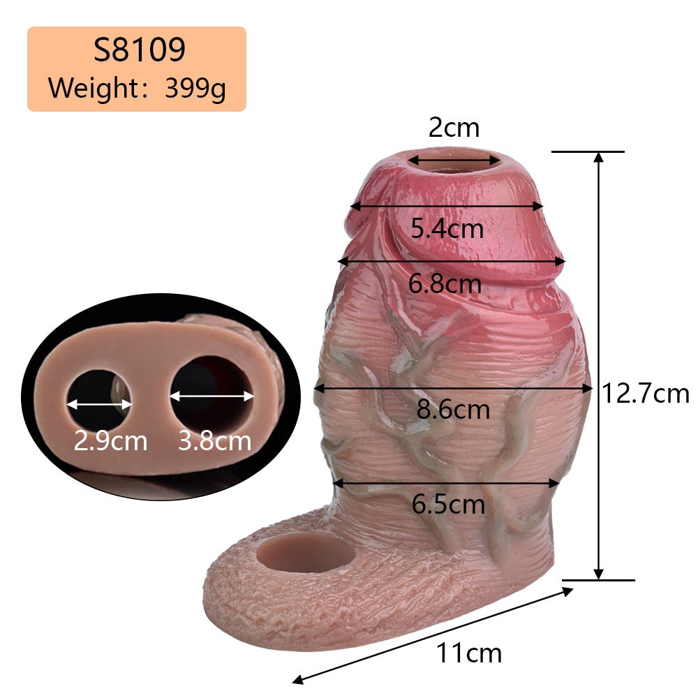 MV - X7076A Huge Realistic Dildo Sleeve - Lovetoys wholesales shop