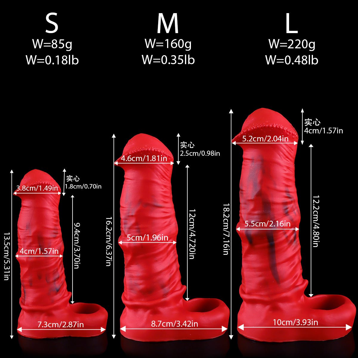 MV - X7384 Fantasy Horse Penis Cock Sheath - Lovetoys wholesales shop