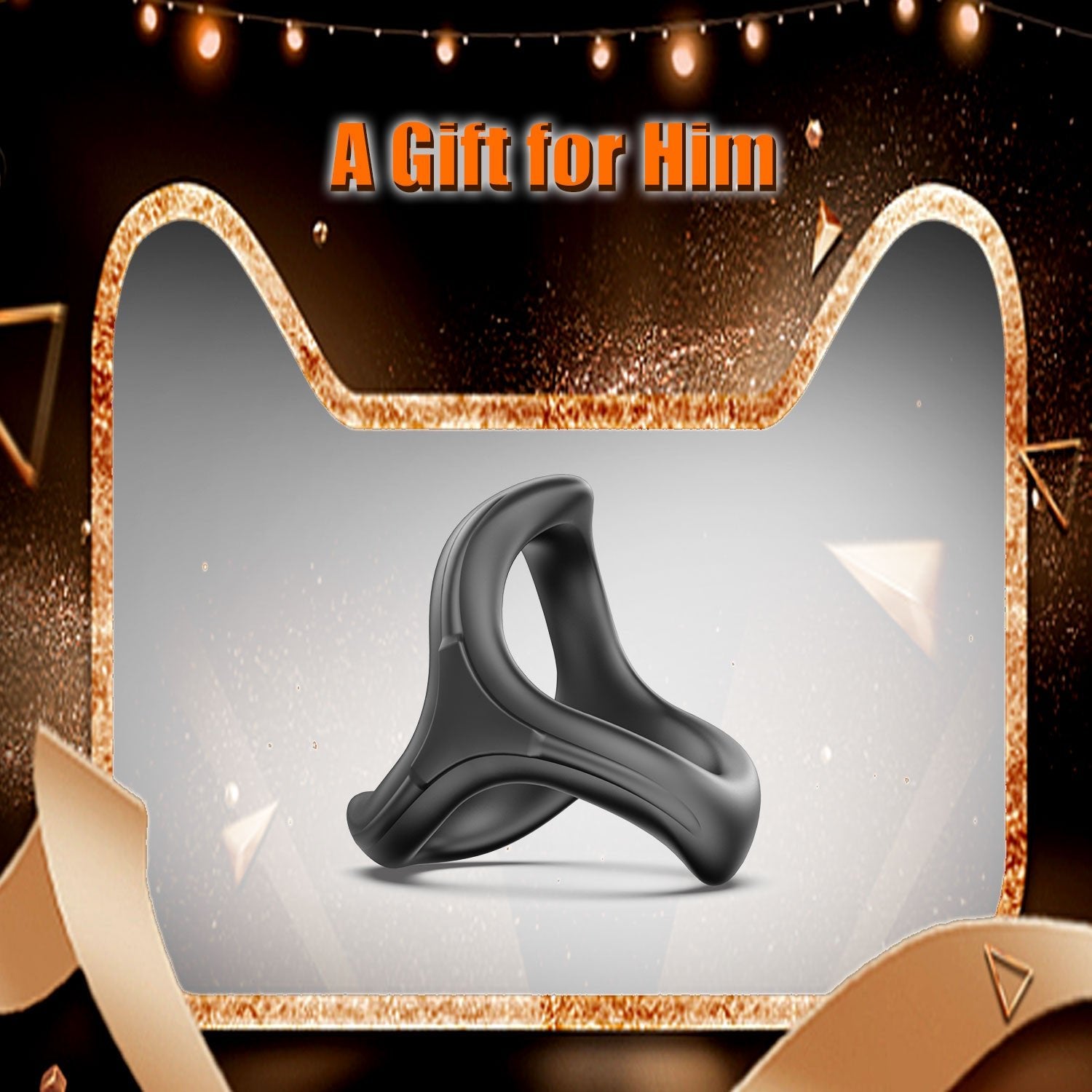 MV - X7758 Whirlwind Silicone Cock Ring - Lovetoys wholesales shop