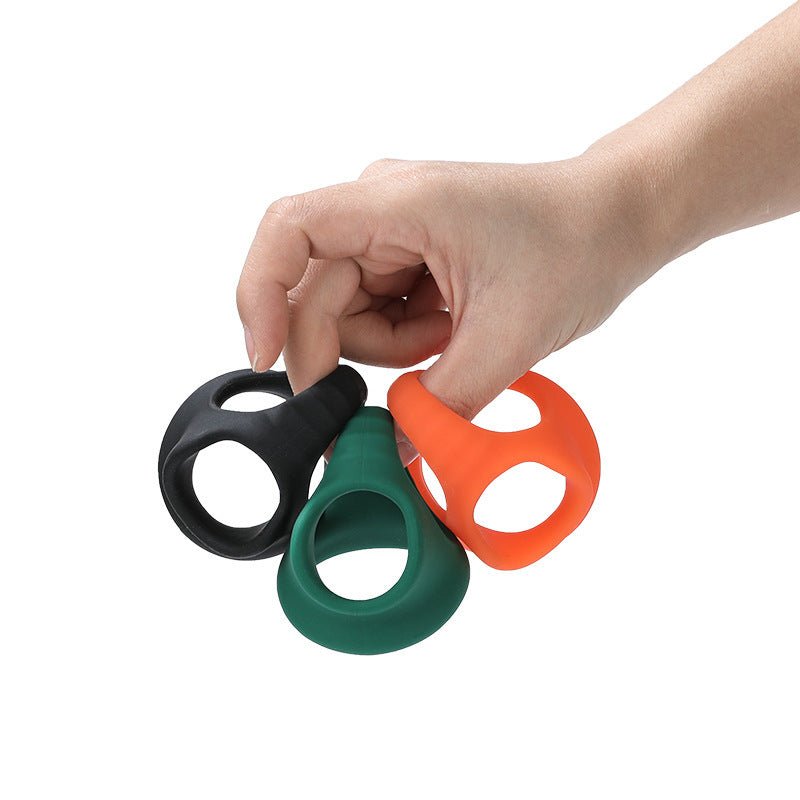 MV - X7767 Triple Silicone Cock Ball Ring - Lovetoys wholesales shop