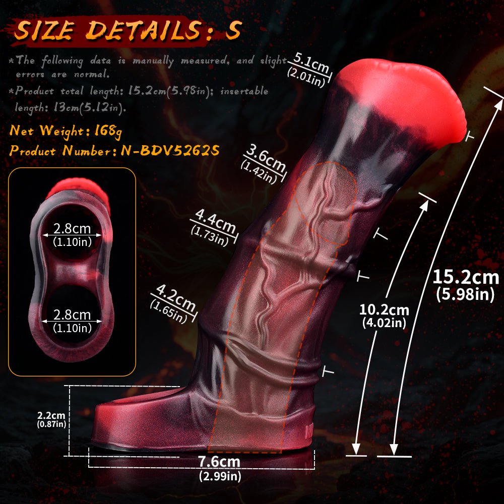 MV - X7871 Horsedildo Silicone Penis Sheath Extender - Lovetoys wholesales shop