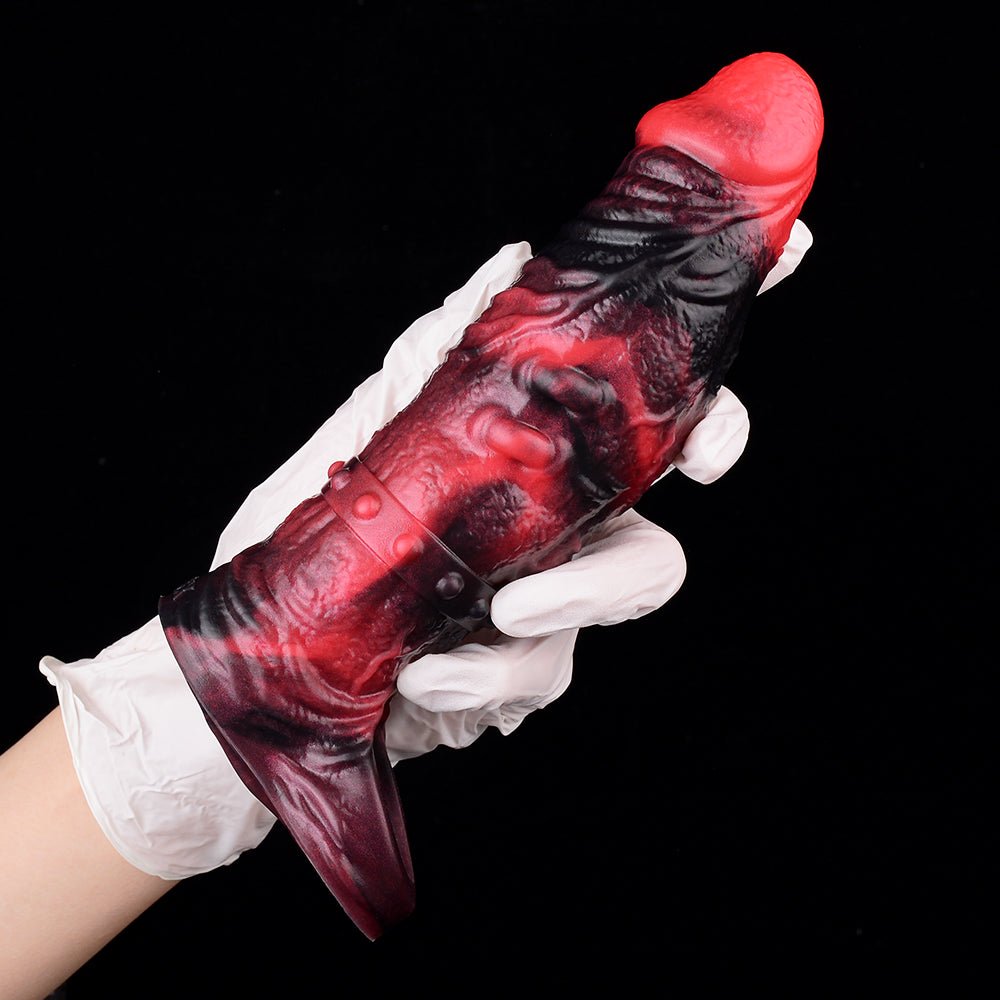 MV - X7882 Vibrating Penis Sleeve Extender - Lovetoys wholesales shop