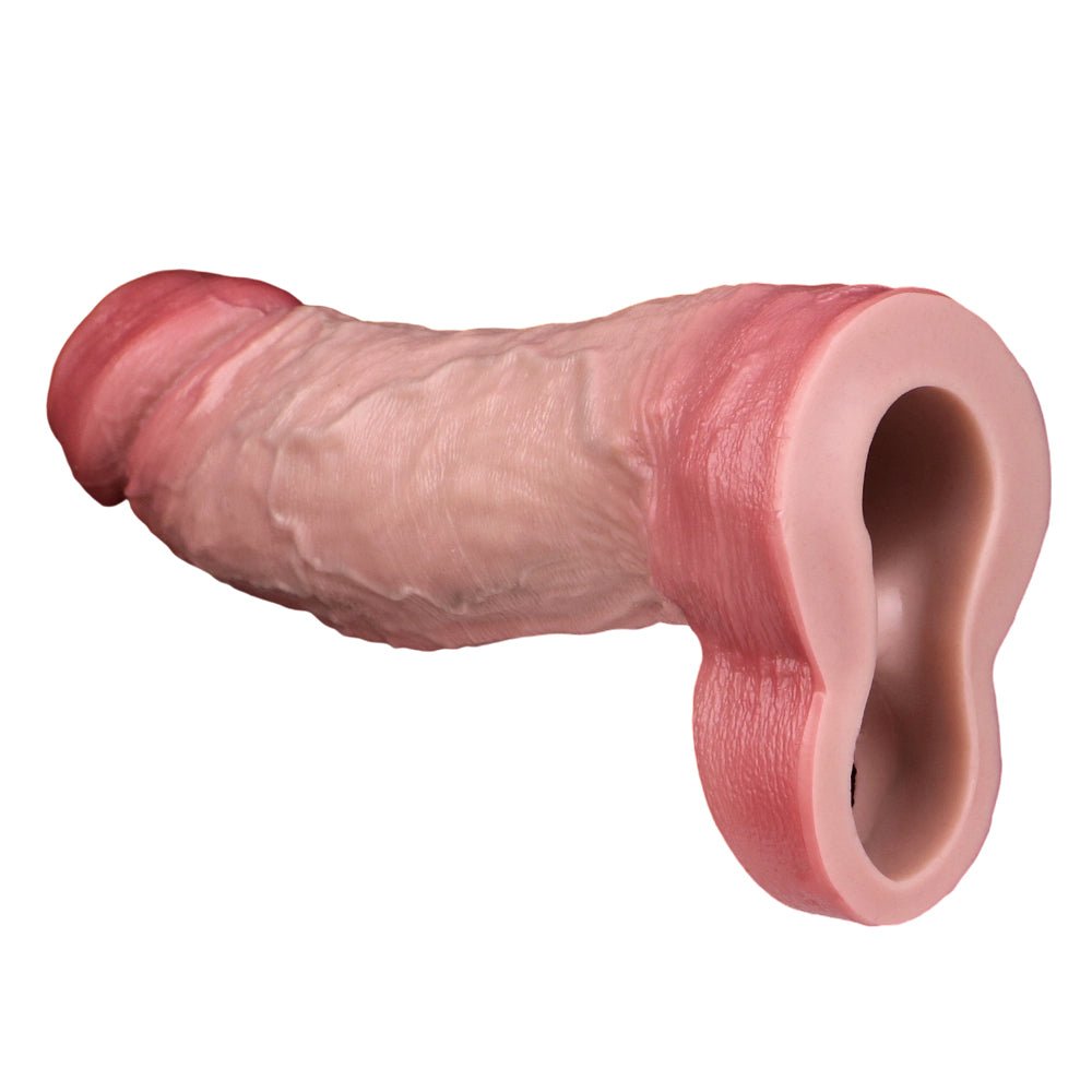 MV - X7887 Realistic Penis Enlargement Sleeve - 8.27 in - Lovetoys wholesales shop