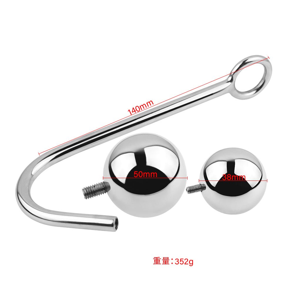 MW - X1573 The Rope Master Anal Hook With Removable Ball - Lovetoys wholesales shop
