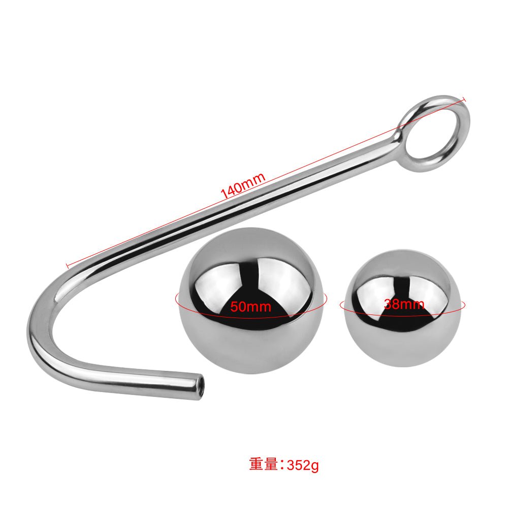 MW - X1573 The Rope Master Anal Hook With Removable Ball - Lovetoys wholesales shop