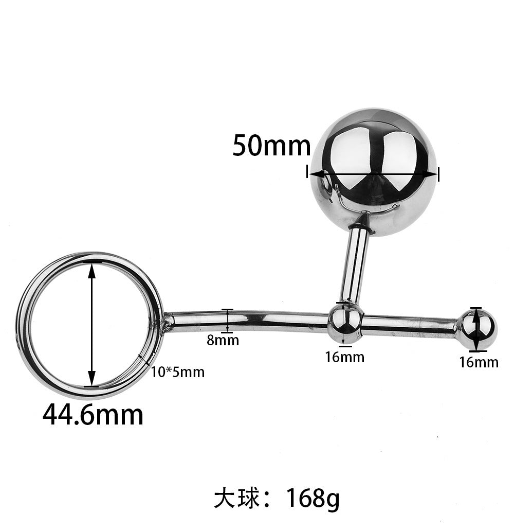 MW - X1630 Manus Intruder With Cock R ing Anal Sex Toys - Lovetoys wholesales shop