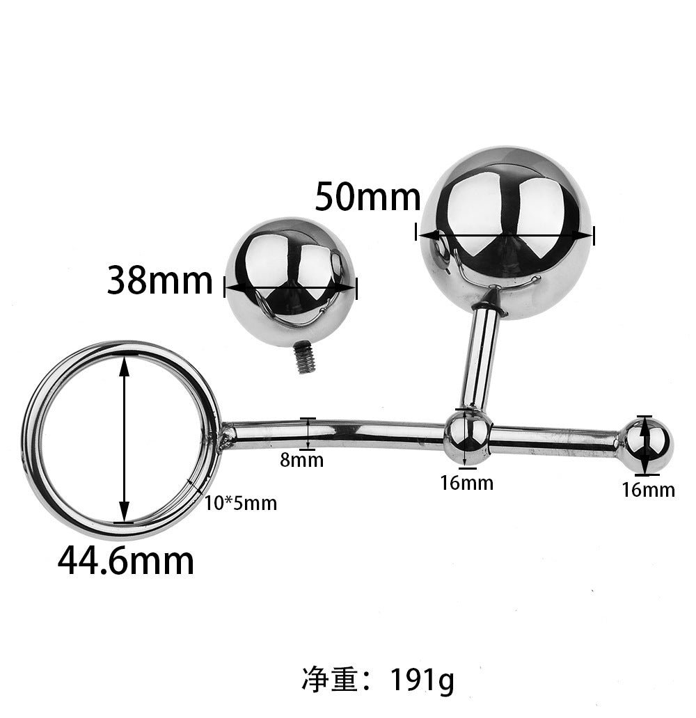 MW - X1630 Manus Intruder With Cock R ing Anal Sex Toys - Lovetoys wholesales shop