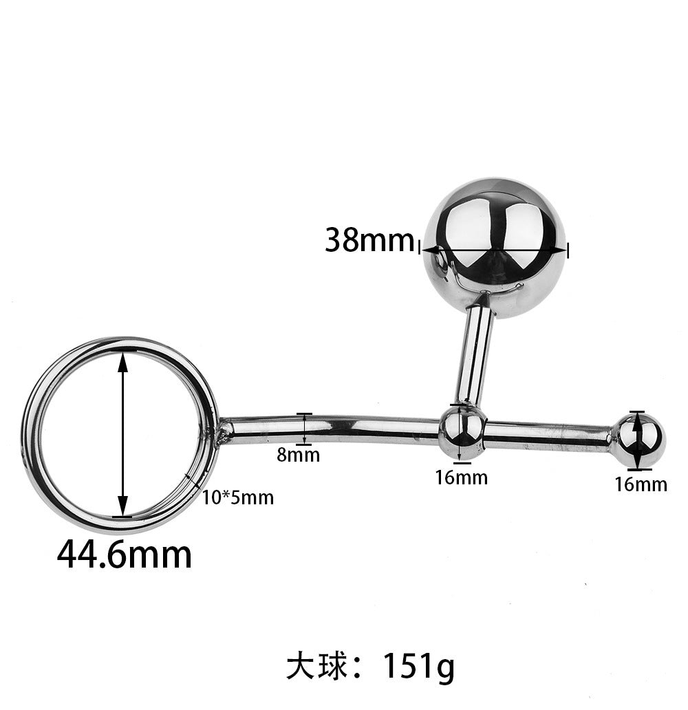 MW - X1630 Manus Intruder With Cock R ing Anal Sex Toys - Lovetoys wholesales shop